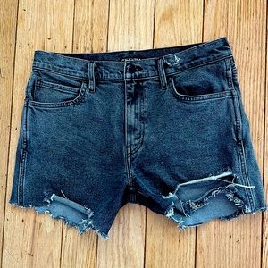 Levi”s jean shorts cut offs size 32